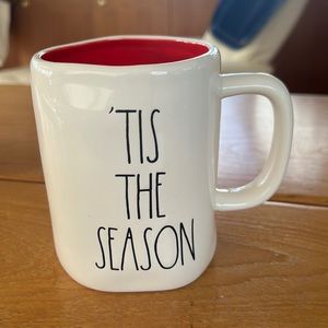 Rae Dunn Artisan Collection "TIS THE SEASON " Porcelain Canister by Magenta